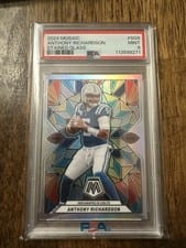 2024 Panini Mosaic Stained Glass Anthony Richardson #SG-9 card