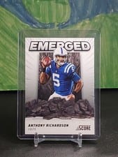 2024 Score Emerged Anthony Richardson #EM-ARN card