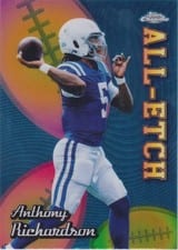 2024 Topps Chrome Chrome All-Etch Anthony Richardson #CAE-AR card