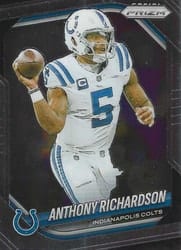 2025 Panini Prizm Base Set Anthony Richardson #193 card