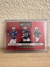 2024 Panini Obsidian Nucleus Anthony Richardson/Jonathan Taylor/Josh Downs #23 card