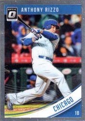 2018 Donruss Optic Base Set Anthony Rizzo #107 card