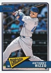 2018 Panini Chronicles Classics Anthony Rizzo #27 card