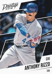 2018 Panini Chronicles Prestige Anthony Rizzo #12 card