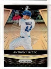 2018 Panini Chronicles Prizm Anthony Rizzo Holo #21 card