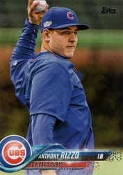 2018 Topps Base Set Anthony Rizzo #50 card