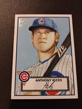 2018 Topps Gallery Heritage Anthony Rizzo #H-37 card