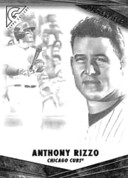 2018 Topps Gallery Masterpiece Anthony Rizzo #M-22 card