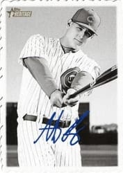 2018 Topps Heritage 1969 Topps Deckle Edge Anthony Rizzo #19 card