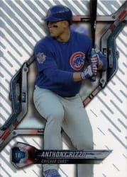 2018 Topps High Tek Base Set Anthony Rizzo #HT-AR card