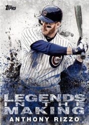 2018 Topps Legends in the Making (Series One) Anthony Rizzo #LTM-AR card