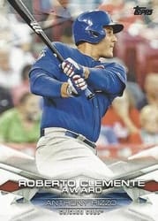 2018 Topps MLB Awards Anthony Rizzo #MLBA-5 card