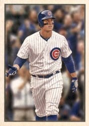 2019 Bowman Heritage Base Set Anthony Rizzo #53VR-93 card