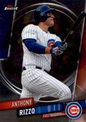 2019 Finest Base Set Anthony Rizzo #65 card