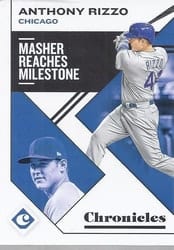 2019 Panini Chronicles Base Set Anthony Rizzo #25 card