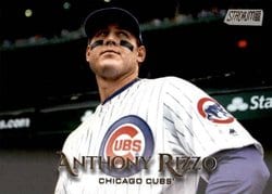 2019 Stadium Club Base Set Anthony Rizzo #100 card