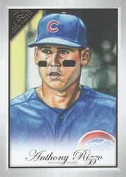 2019 Topps Gallery Base Set Anthony Rizzo #110 card