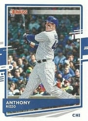 2020 Donruss Base Set Anthony Rizzo #132b card