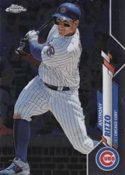 2020 Topps Chrome Base Set Anthony Rizzo #71 card