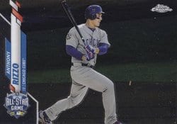 2020 Topps Chrome Update Base Set Anthony Rizzo #U-85 card