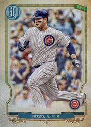 2020 Topps Gypsy Queen Base Set Anthony Rizzo #86 card