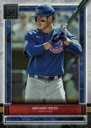 2020 Topps Museum Collection Base Set Anthony Rizzo #81 card