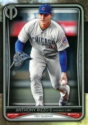 2020 Topps Tribute Base Set Anthony Rizzo #47 card