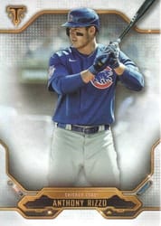 2020 Topps Triple Threads Base Set Anthony Rizzo #19 card