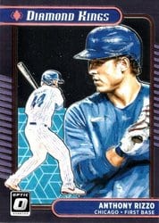 2021 Donruss Optic Base Set Anthony Rizzo #21 card
