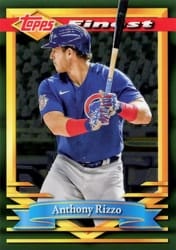 2021 Finest Flashbacks Base Set Anthony Rizzo #5 card