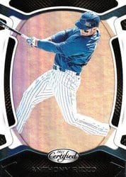2021 Panini Chronicles Certified Anthony Rizzo #38 card