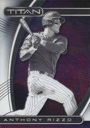 2021 Panini Chronicles Titan Anthony Rizzo #1 card