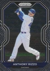2021 Panini Prizm Base Set Anthony Rizzo #28 card