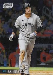 2021 Stadium Club Chrome Base Set Anthony Rizzo #166 card