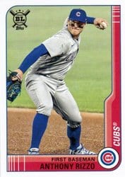 2021 Topps Big League Base Set Anthony Rizzo #202 card