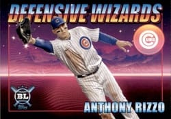 2021 Topps Big League Defensive Wizards Anthony Rizzo #DW-9 card