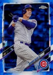 2021 Topps Chrome Sapphire Edition Base Set Anthony Rizzo #241 card