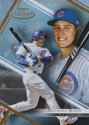 2021 Topps Gold Label Base Set Anthony Rizzo #64 card
