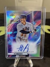 2022 Topps Cosmic Chrome Autographs Anthony Rizzo #CCA-RIZ card