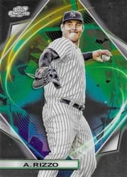 2022 Topps Cosmic Chrome Base Set Anthony Rizzo #95 card