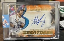 2023 Topps Inception Dawn of Greatness Autographs Anthony Rizzo #IDG-ARI card