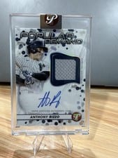 2023 Topps Pristine Popular Demand Autograph Relics Anthony Rizzo #DPAR-AR card