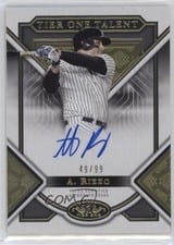 2023 Topps Tier One Talent Autographs Anthony Rizzo #T1TA-ARI card