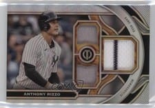 2023 Topps Tribute Triple Relics Anthony Rizzo #TR-ARI card