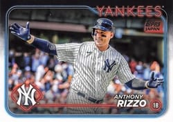 2024 Topps Japan Edition Base Set Anthony Rizzo #110 card