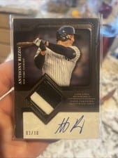 2025 Topps Autograph Patch Anthony Rizzo #TFAP-AR card