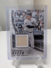 2025 Topps Major League Material Autographs Series One Anthony Rizzo #MLMAR-ARI card
