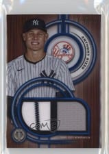 2025 Topps Tribute Single-Player Dual Relics Anthony Rizzo #DR-AR card