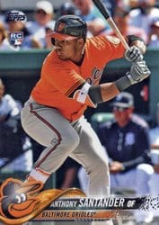 2018 Topps Base Set Anthony Santander #433 card