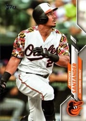 2020 Topps Base Set Anthony Santander #262 card